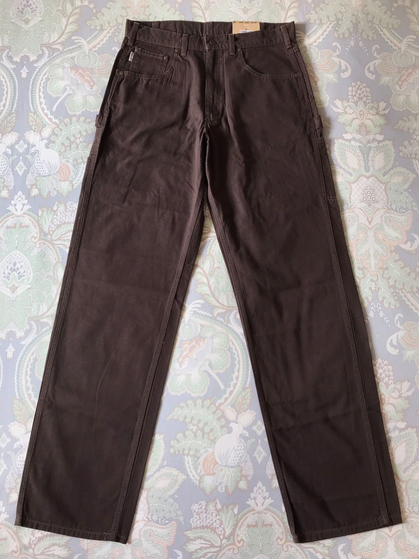 Carhartt Carhartt B159 DKB Canvas Work Pants Size US 34 / EU 50 - 2 Thumbnail