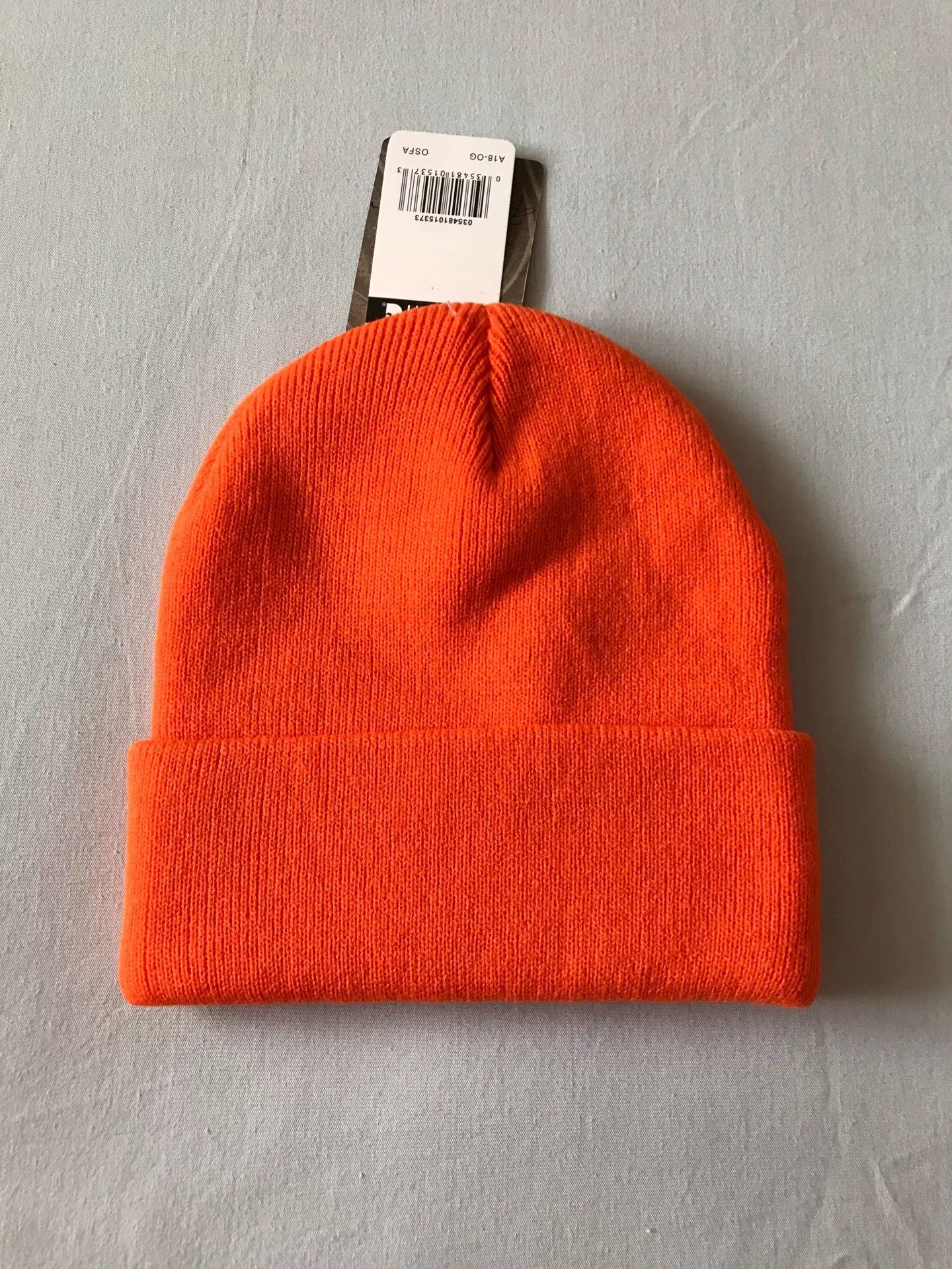 Carhartt Carhartt A18 OG Orange Knit Beanie Size ONE SIZE - 2 Thumbnail