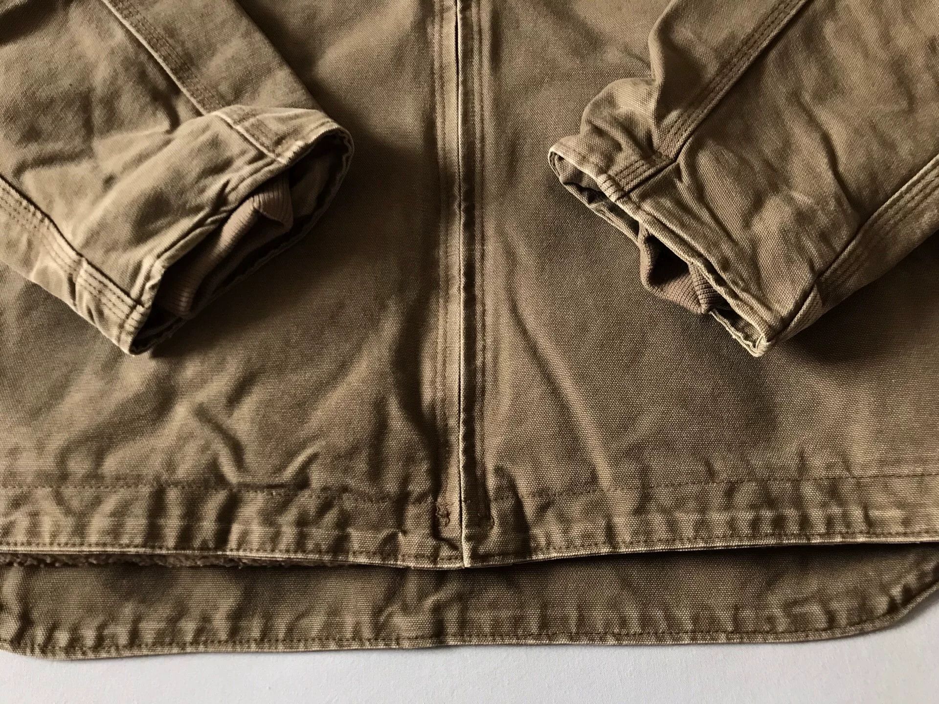 Carhartt Carhartt J141 Hooded Canvas Jacket Size US XL / EU 56 / 4 - 6 Thumbnail