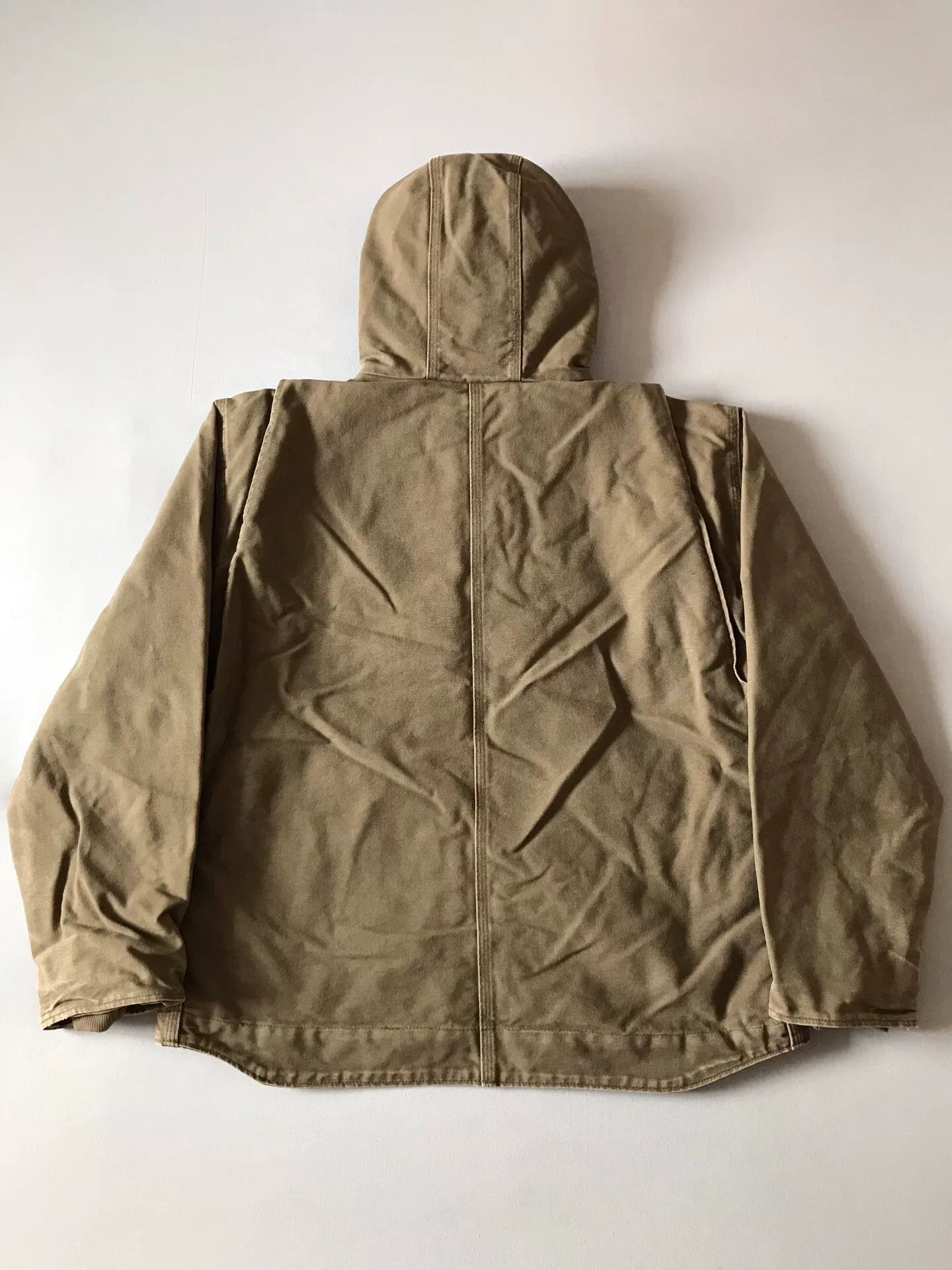 Carhartt Carhartt J141 Hooded Canvas Jacket Size US XL / EU 56 / 4 - 2 Thumbnail