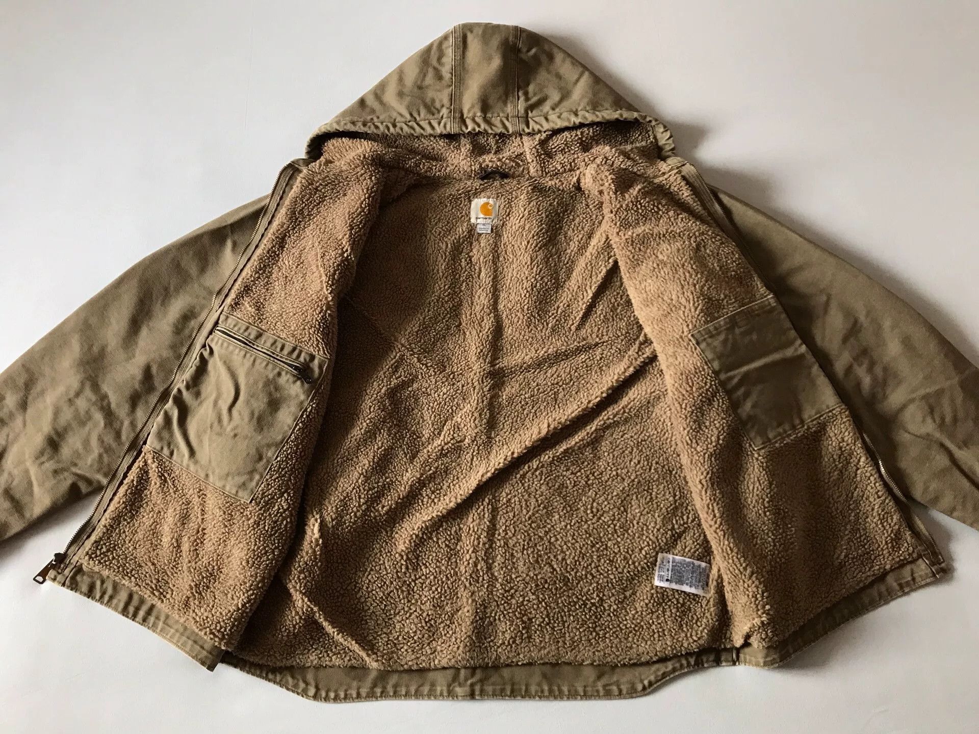 Carhartt Carhartt J141 Hooded Canvas Jacket Size US XL / EU 56 / 4 - 3 Thumbnail