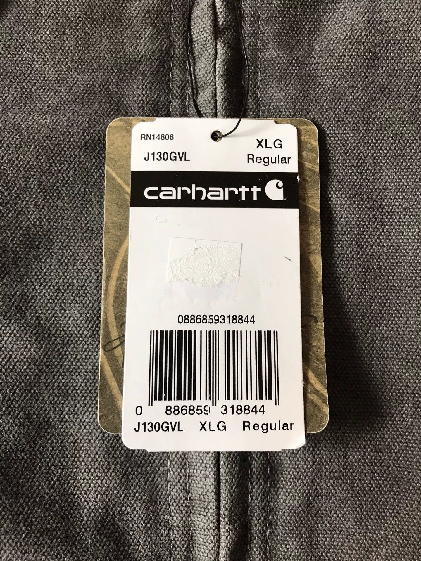 Carhartt Carhartt J130 GVL Washed Canvas Jacket Size US XL / EU 56 / 4 - 8 Thumbnail
