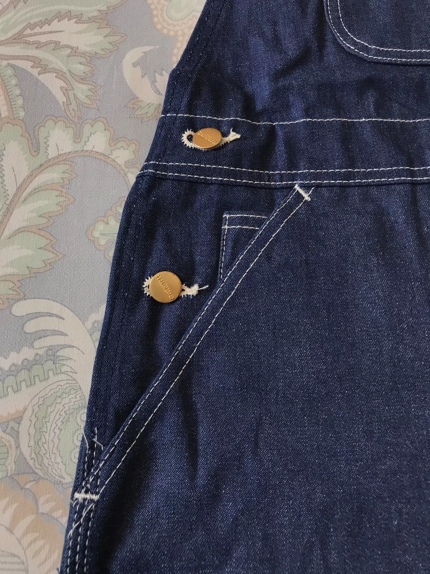 Carhartt Carhartt R08 Denim Overalls USA Made Size US 38 / EU 54 - 6 Thumbnail