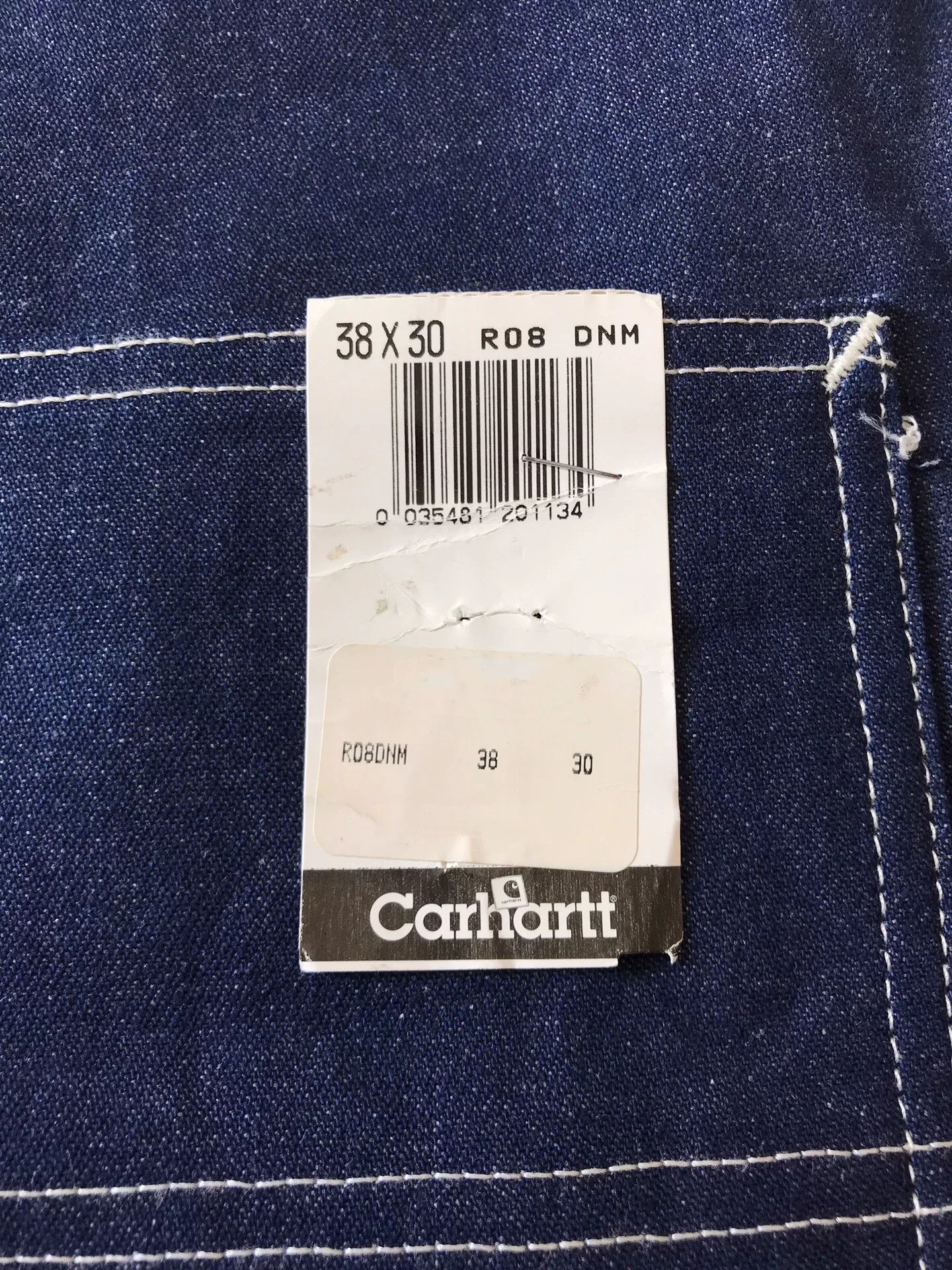 Carhartt Carhartt R08 Denim Overalls USA Made Size US 38 / EU 54 - 8 Thumbnail