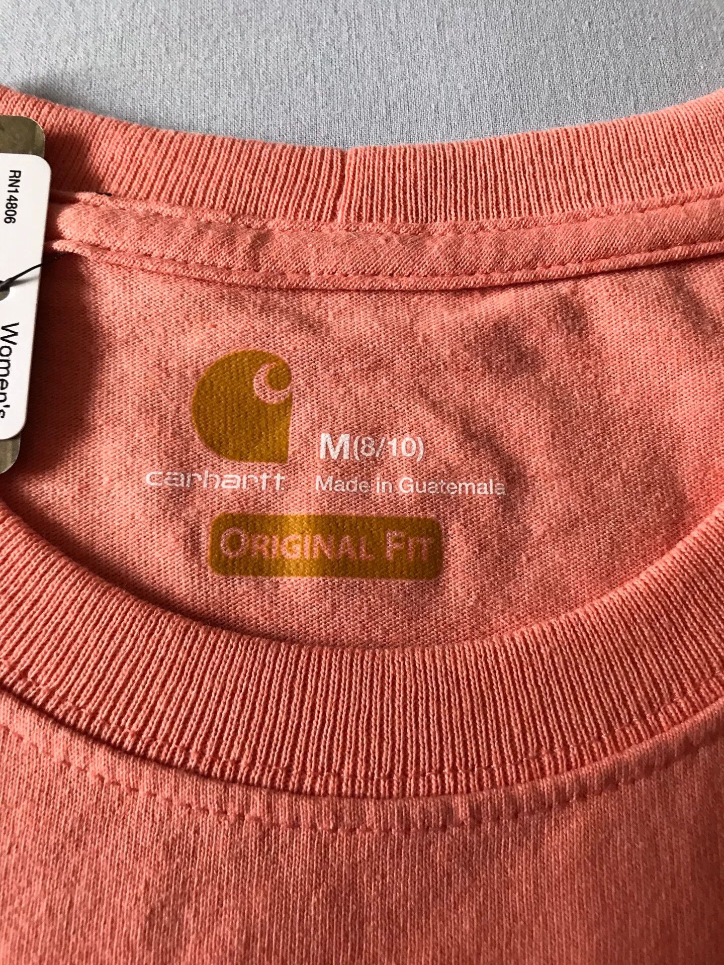 Carhartt Carhartt 103067 P04 Women's Short Sleeve T-shirt Size M / US 6-8 / IT 42-44 - 5 Thumbnail