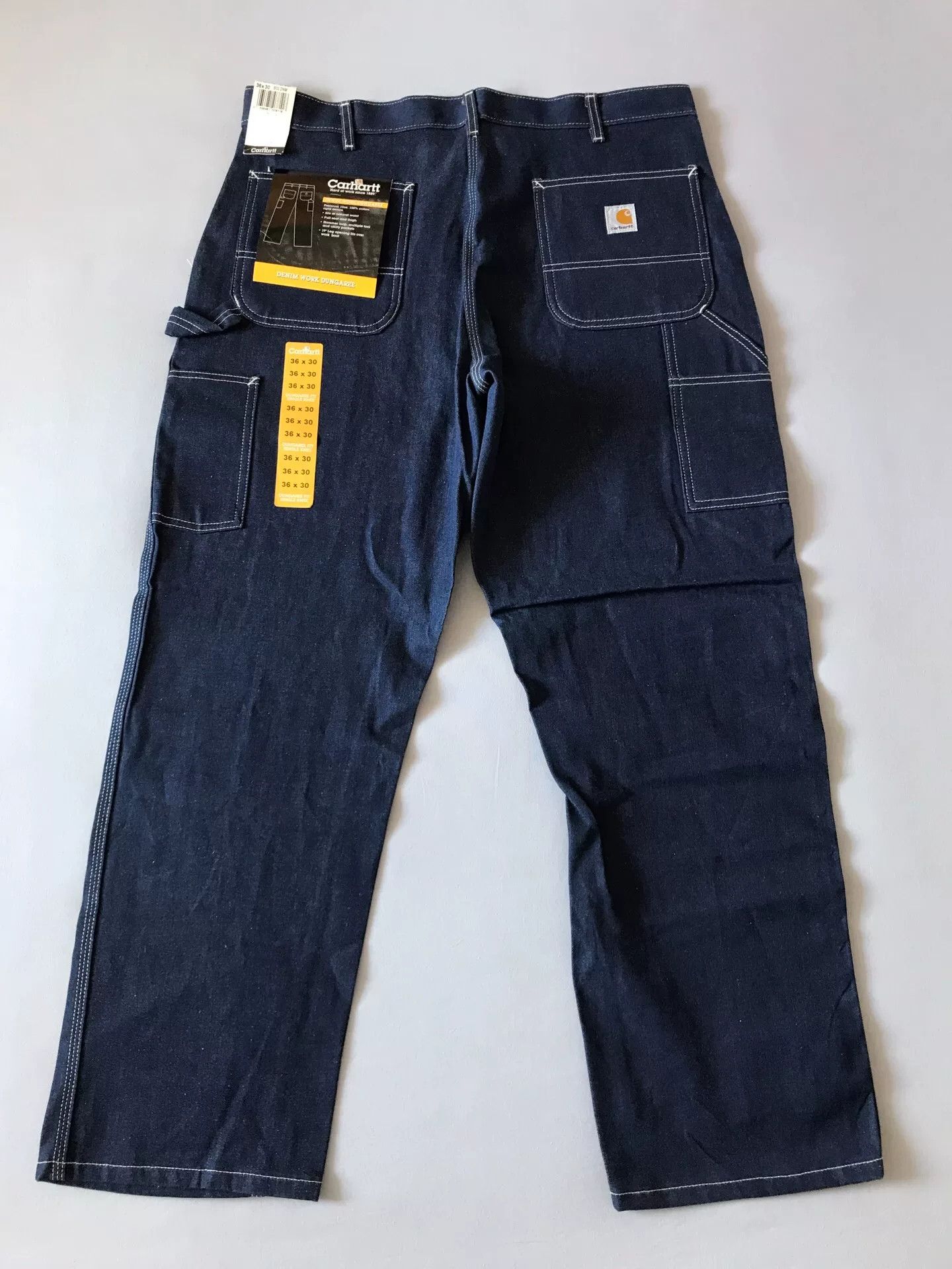 Carhartt Carhartt B03 Raw Denim Jeans W36L30 Size US 36 / EU 52 - 3 Thumbnail