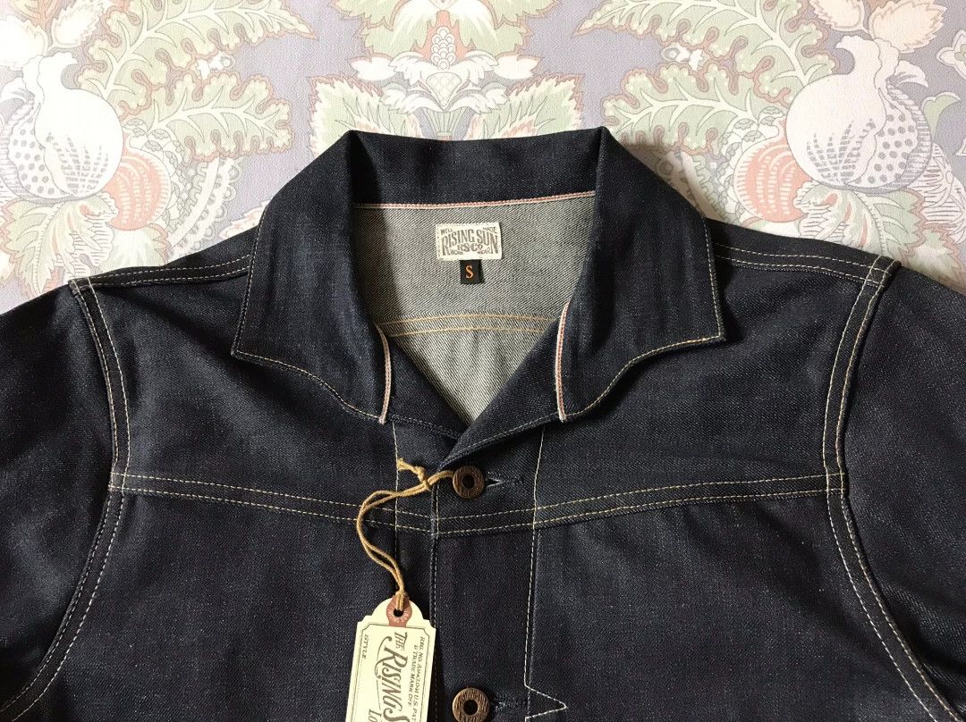 Rising Sun & Co. Rising Sun 2nd Gen Raw Denim Jacket Size US S / EU 44-46 / 1 - 7 Thumbnail