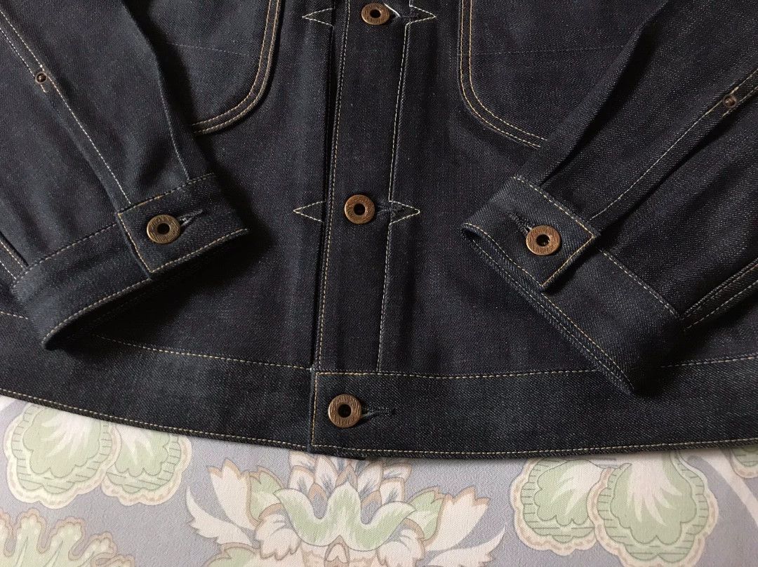 Rising Sun & Co. Rising Sun 2nd Gen Raw Denim Jacket Size US S / EU 44-46 / 1 - 5 Thumbnail