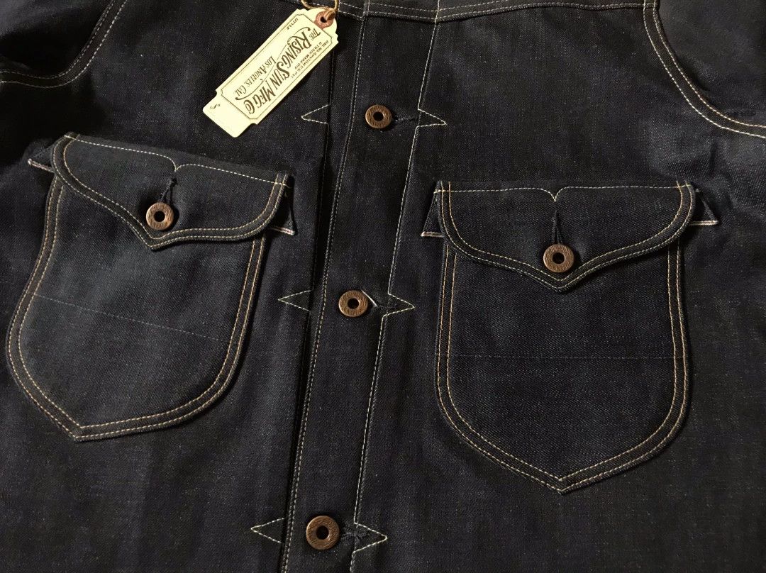 Rising Sun & Co. Rising Sun 2nd Gen Raw Denim Jacket Size US S / EU 44-46 / 1 - 4 Thumbnail