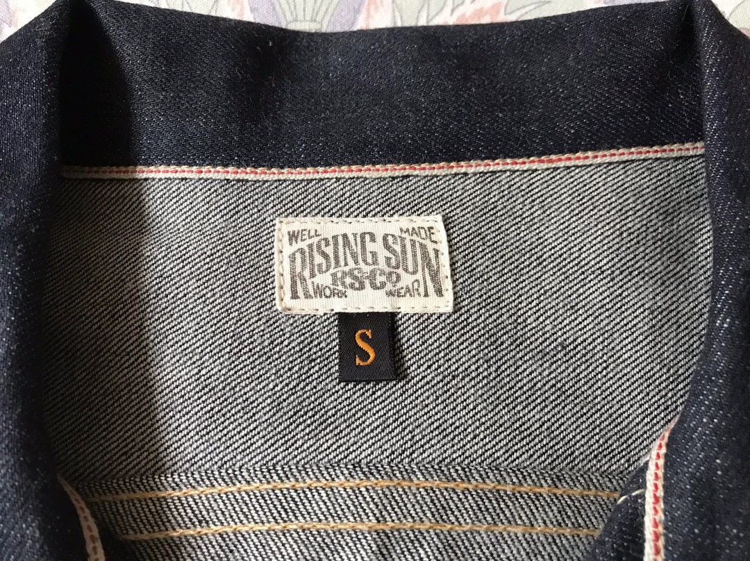 Rising Sun & Co. Rising Sun 2nd Gen Raw Denim Jacket Size US S / EU 44-46 / 1 - 8 Thumbnail