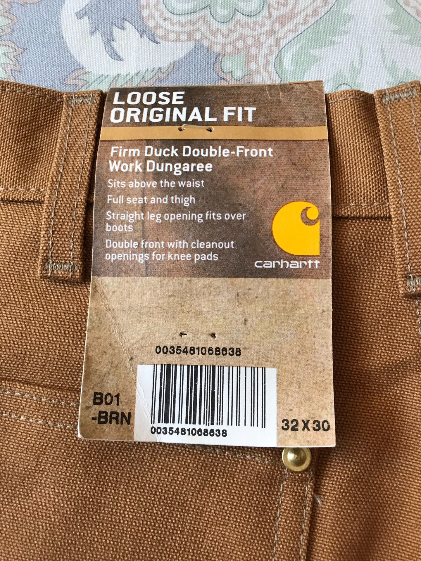 Carhartt Carhartt B01 BRN W32L30 Work Pants Size US 32 / EU 48 - 8 Thumbnail