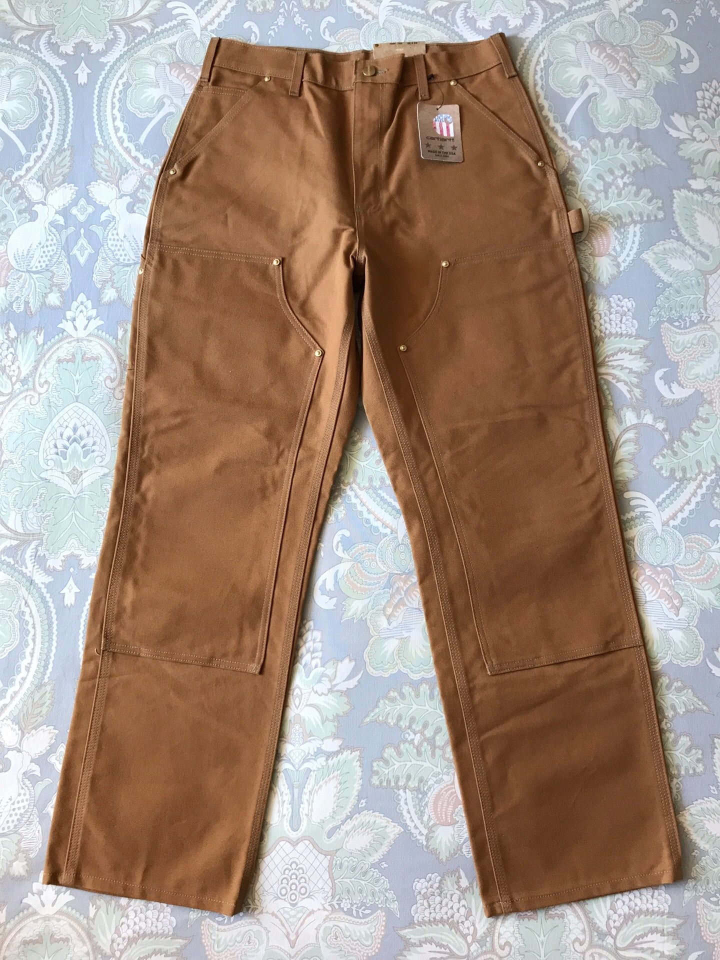 Carhartt Carhartt B01 BRN W32L30 Work Pants Size US 32 / EU 48 - 2 Thumbnail