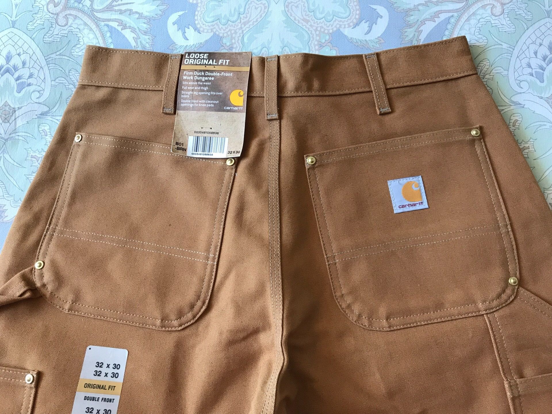 Carhartt Carhartt B01 BRN W32L30 Work Pants Size US 32 / EU 48 - 5 Thumbnail