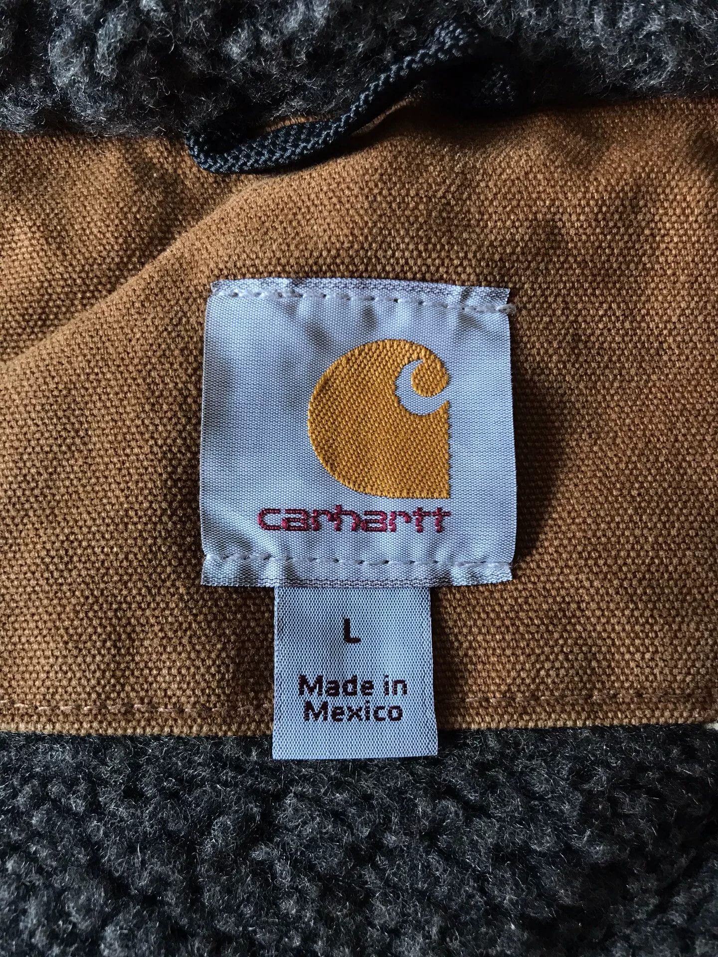 Carhartt Carhartt J141 Brown Hooded Work Jacket Size US L / EU 52-54 / 3 - 7 Thumbnail