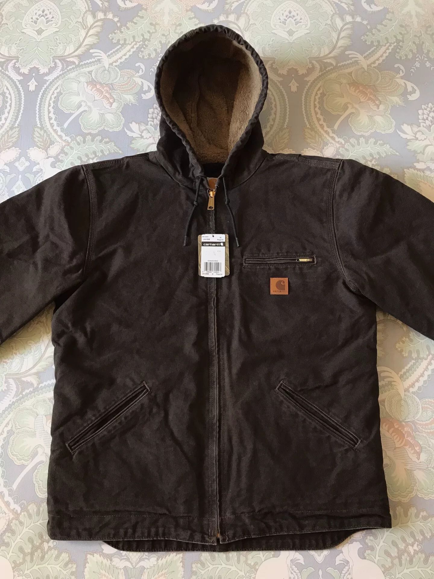 Carhartt Carhartt J141 DKB Hooded Work Jacket Size US M / EU 48-50 / 2 - 4 Thumbnail
