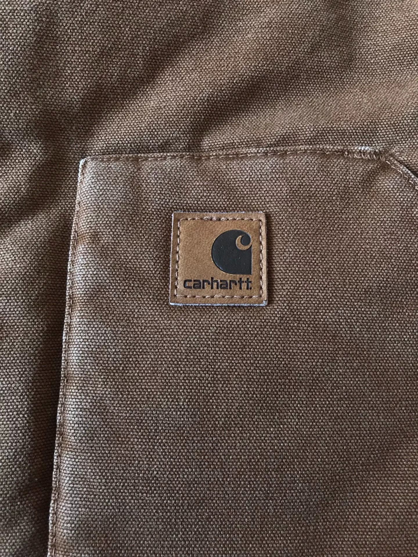Carhartt Carhartt V02 Brown Washed Canvas Vest Size US L / EU 52-54 / 3 - 6 Thumbnail
