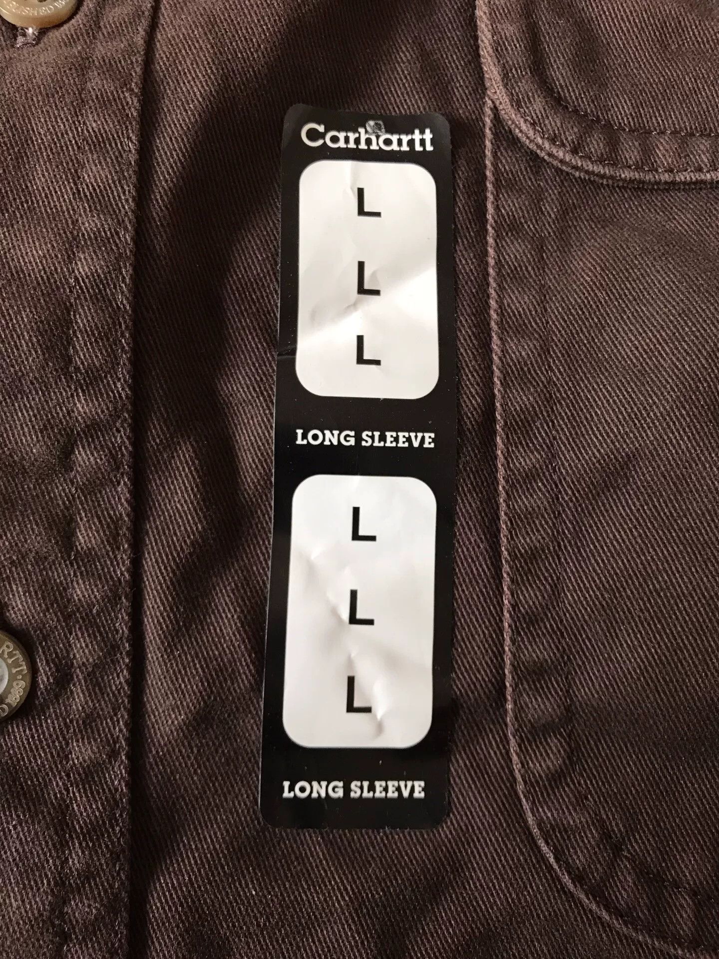 Carhartt Carhartt S09 DKB Work Shirt Size US L / EU 52-54 / 3 - 6 Thumbnail