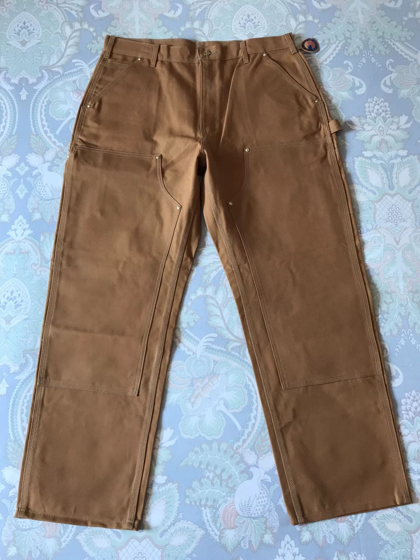 Carhartt Carhartt B01 BRN W38L30 Work Pants Size US 38 / EU 54 - 2 Thumbnail