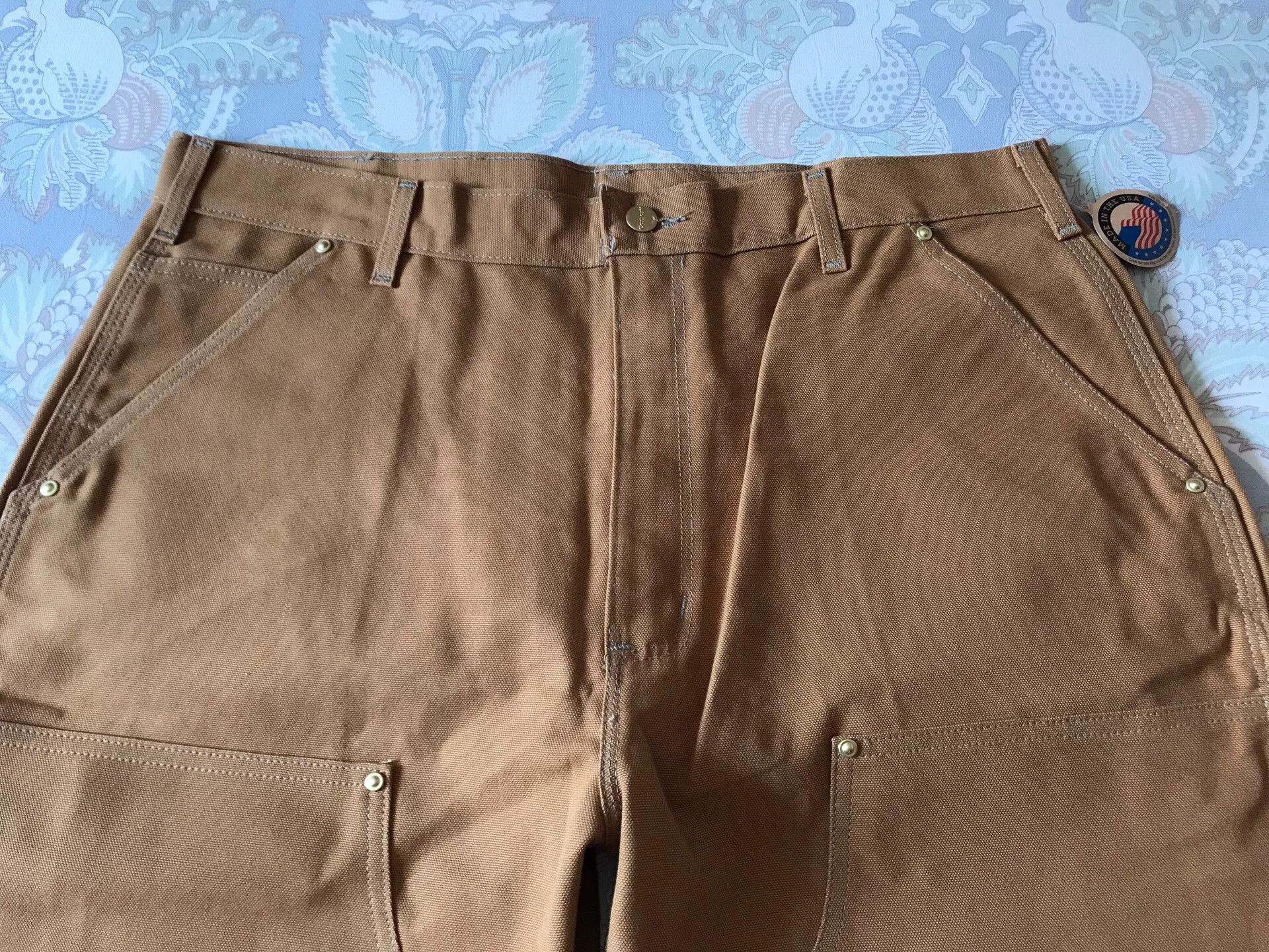 Carhartt Carhartt B01 BRN W38L30 Work Pants Size US 38 / EU 54 - 4 Thumbnail