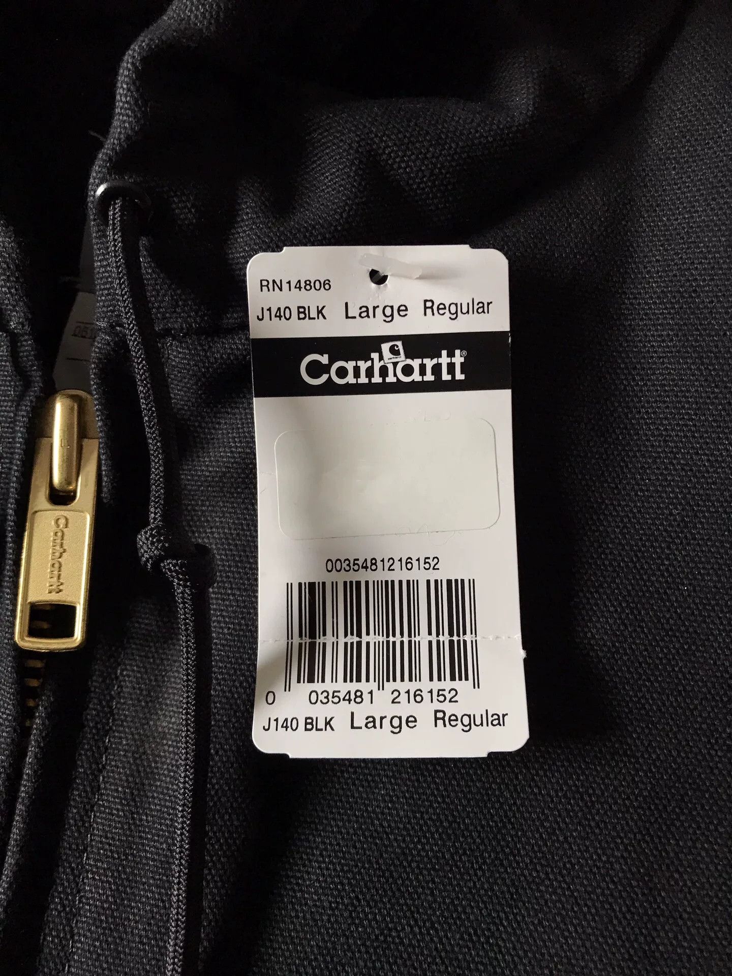 Carhartt Carhartt J140 Canvas Hooded Jacket Size US L / EU 52-54 / 3 - 8 Thumbnail