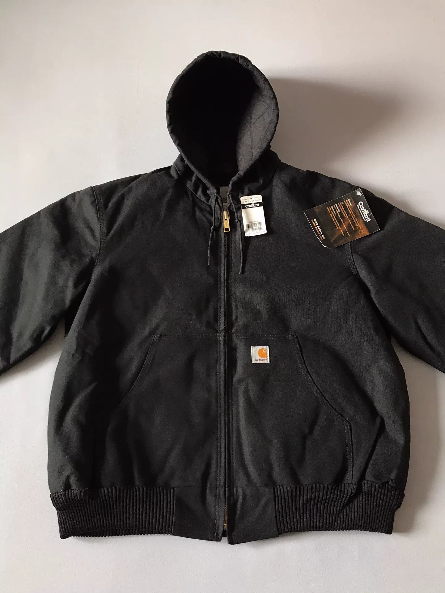 Carhartt Carhartt J140 Canvas Hooded Jacket Size US L / EU 52-54 / 3 - 4 Thumbnail