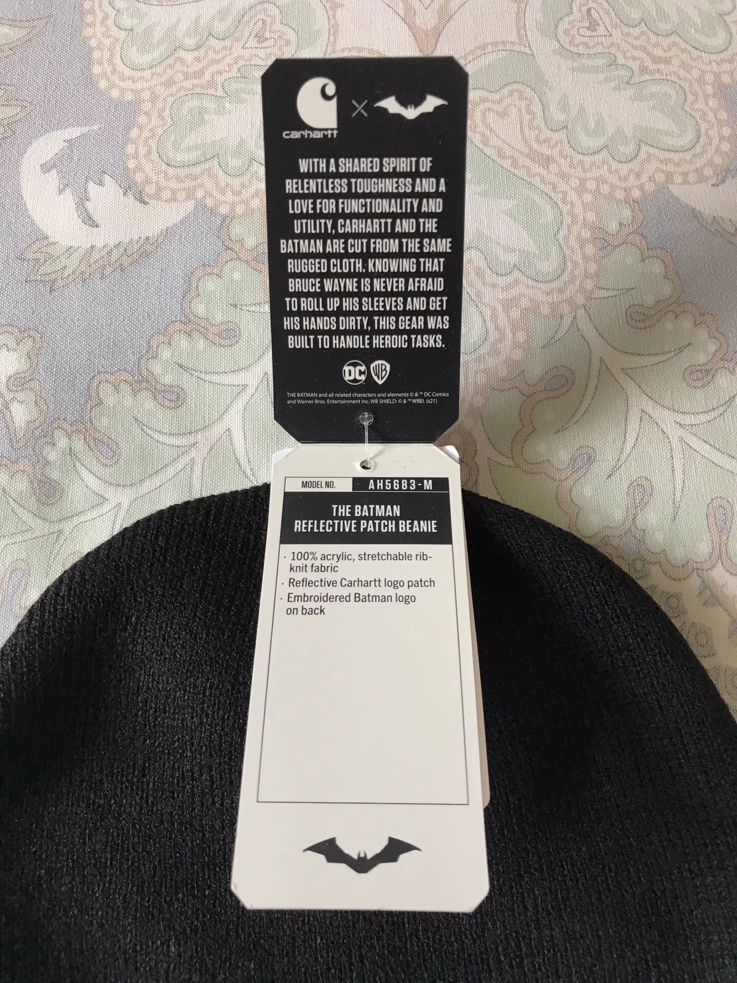 Carhartt Carhartt x Batman Knit Beanie Size ONE SIZE - 6 Thumbnail