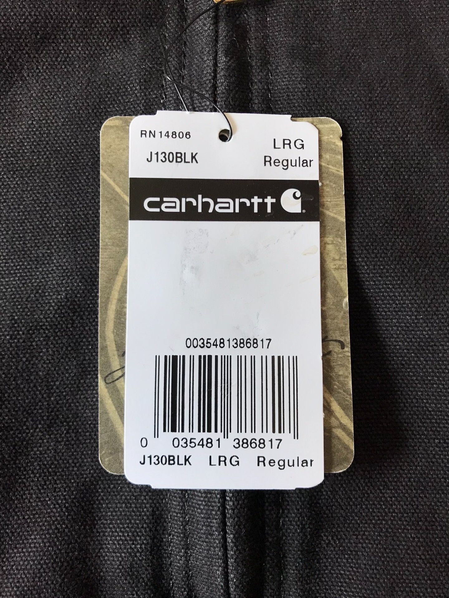 Carhartt Carhartt J130 Hooded Canvas Jacket Size US L / EU 52-54 / 3 - 8 Thumbnail