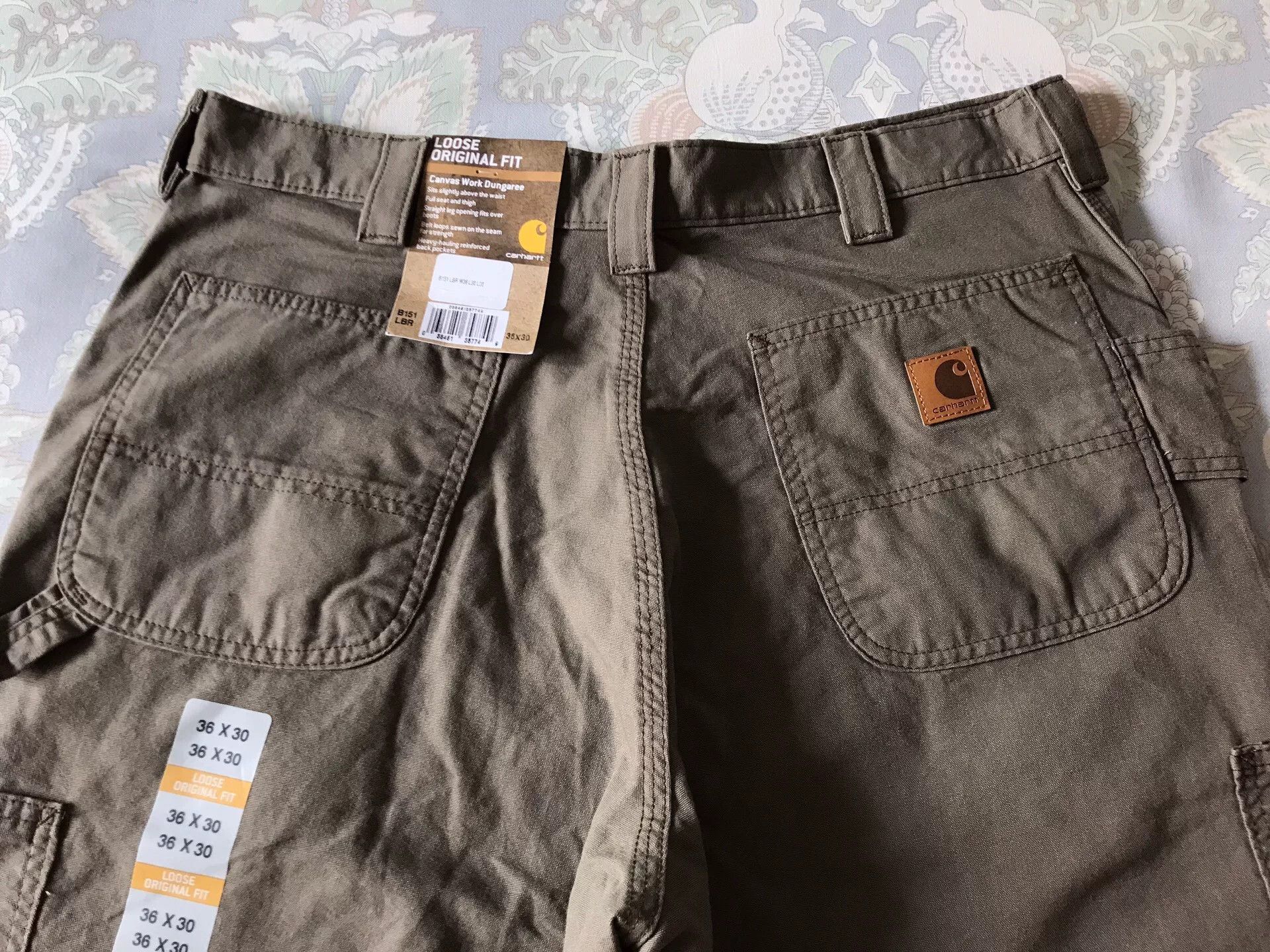 Carhartt Carhartt B151 LBR Canvas Work Pants Size US 36 / EU 52 - 5 Thumbnail