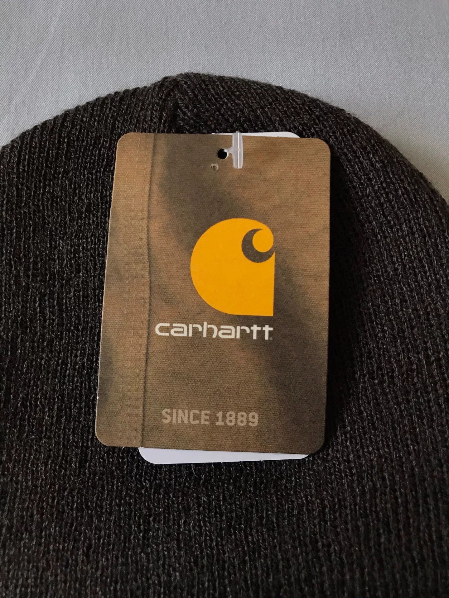Carhartt Carhartt A18 DGR Dark Green Beanie Size ONE SIZE - 6 Thumbnail