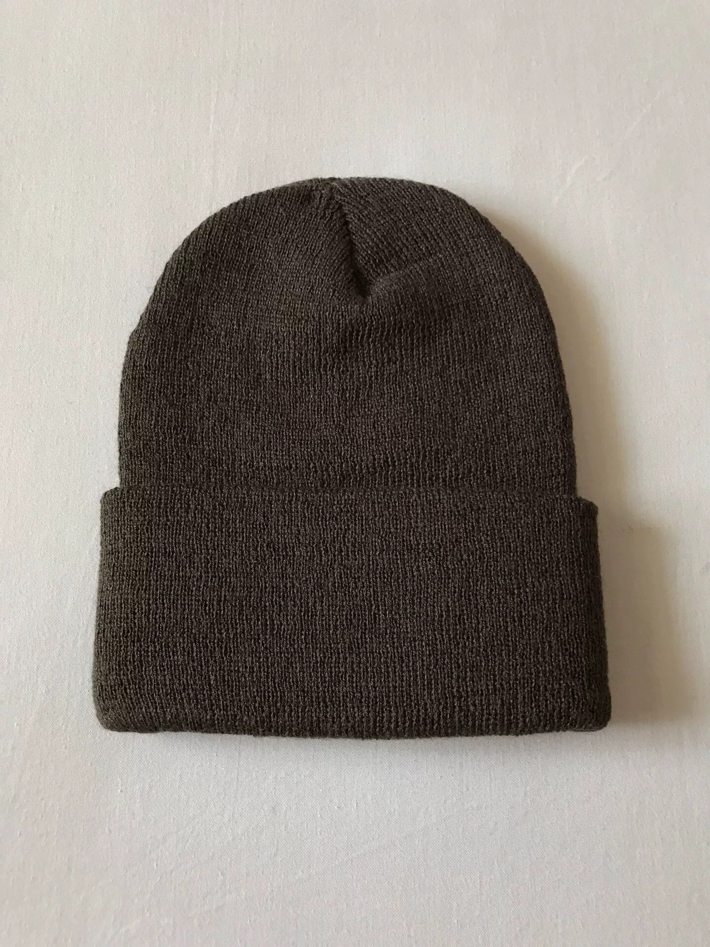 Carhartt Carhartt A18 DGR Dark Green Beanie Size ONE SIZE - 2 Thumbnail