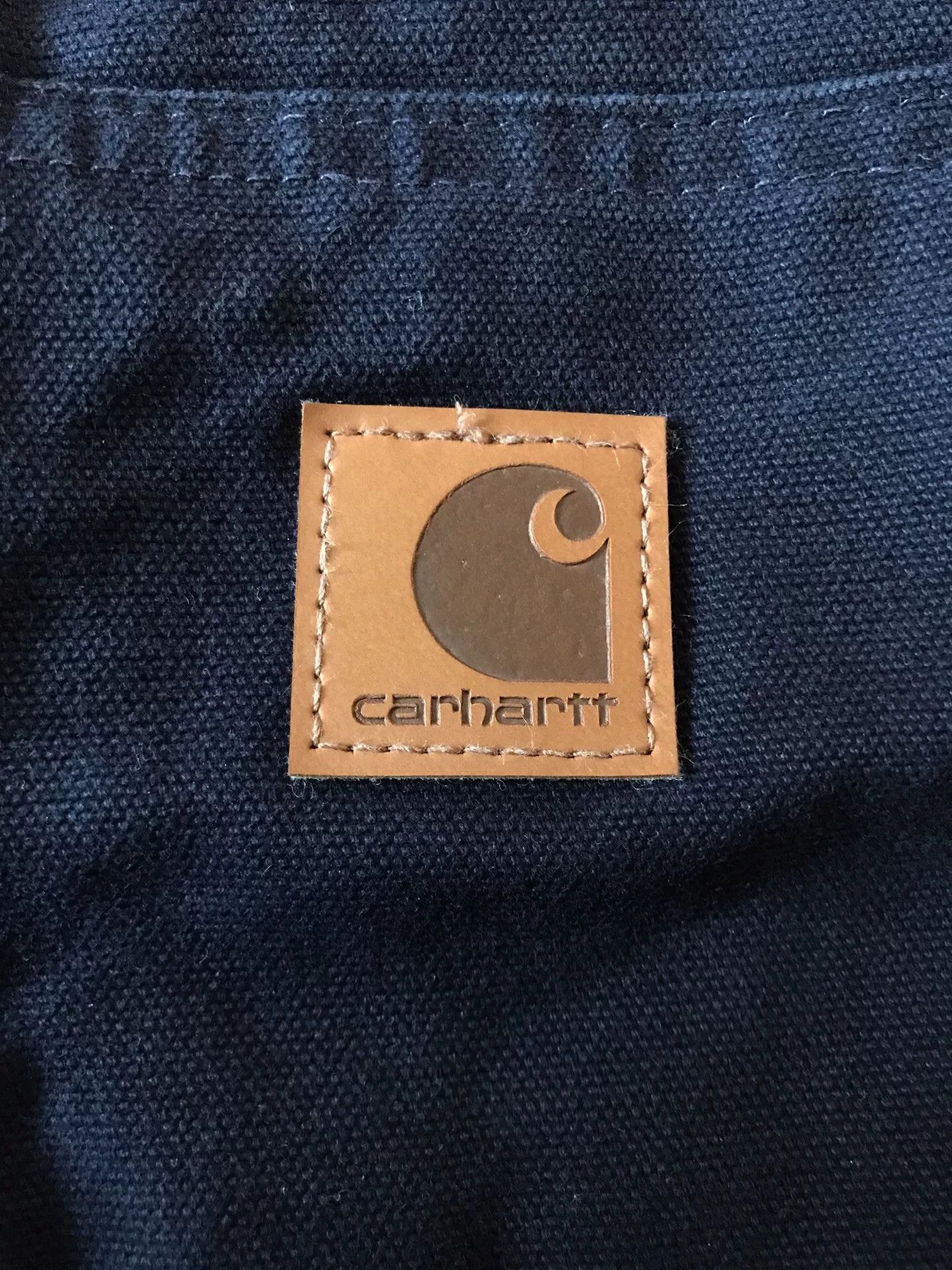 Carhartt Carhartt J130 Washed Canvas Hooded Jacket Size US L / EU 52-54 / 3 - 6 Thumbnail