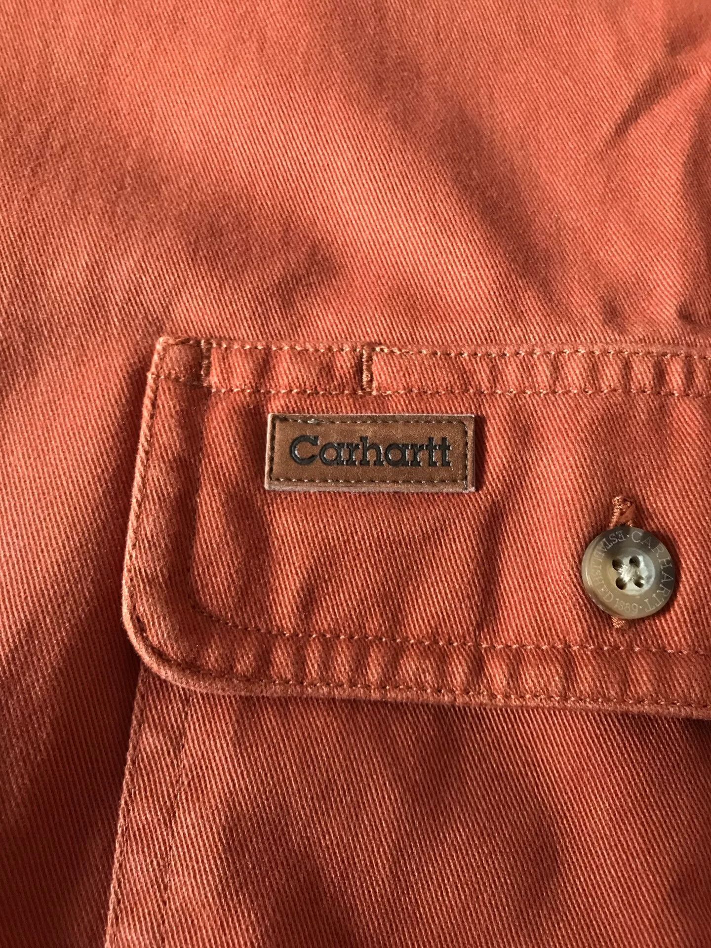 Carhartt Carhartt S09 SIE Red Work Shirt Size US L / EU 52-54 / 3 - 5 Thumbnail