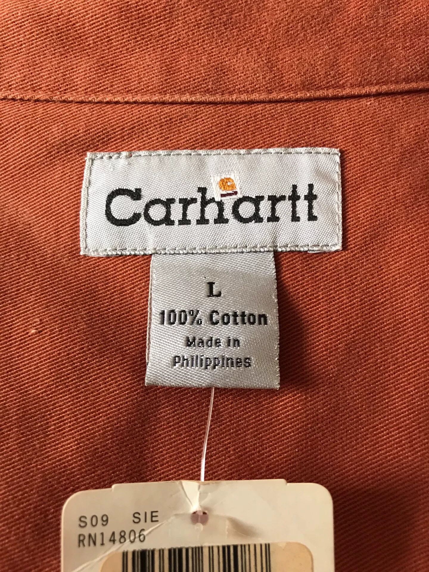 Carhartt Carhartt S09 SIE Red Work Shirt Size US L / EU 52-54 / 3 - 6 Thumbnail