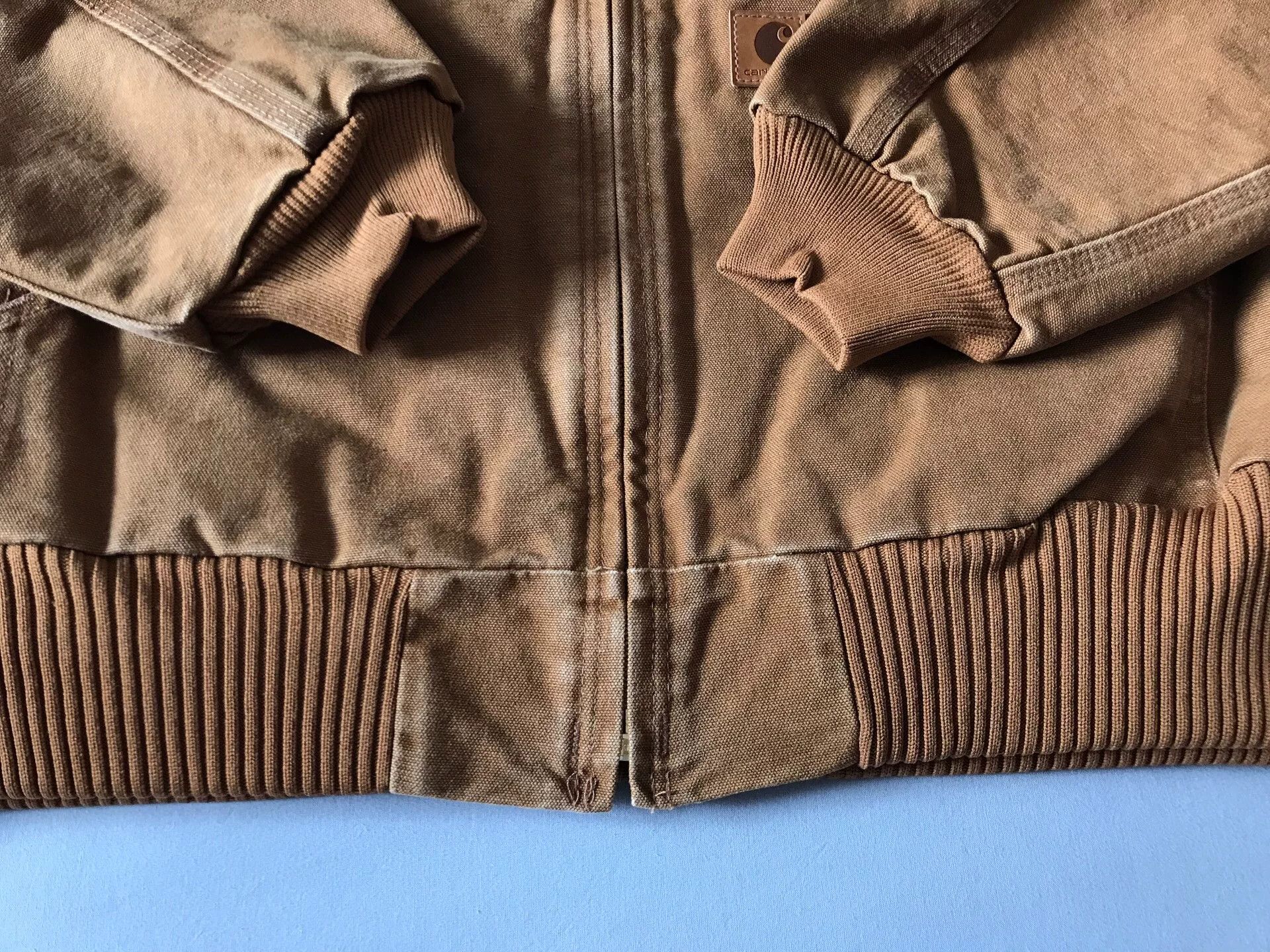 Carhartt Carhartt J130 Brown Hooded Work Jacket Size US XL / EU 56 / 4 - 5 Thumbnail