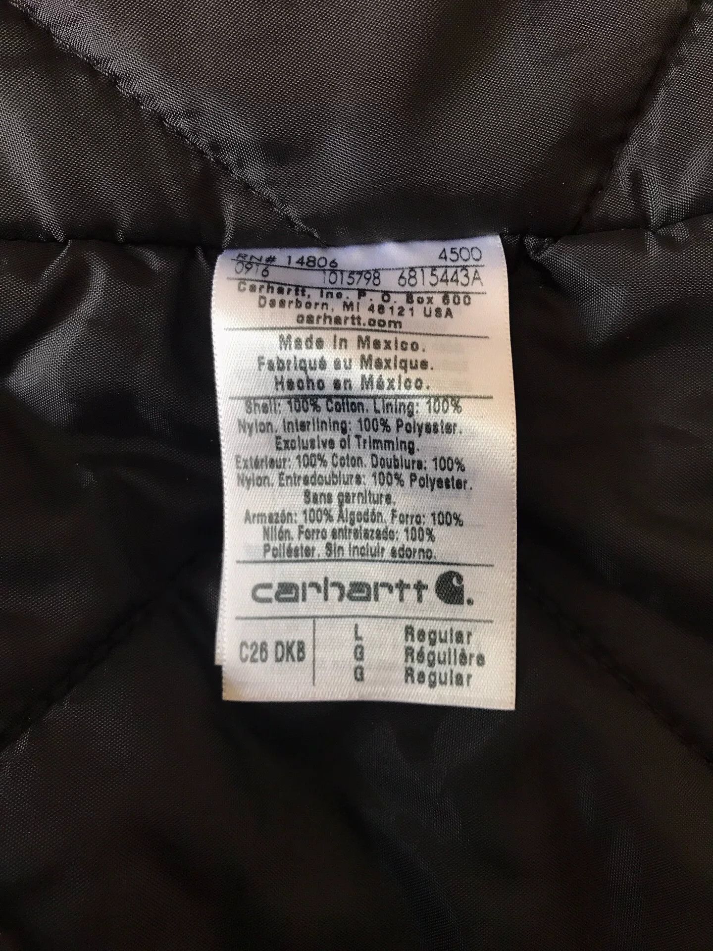 Carhartt Carhartt C26 Washed Canvas Work Jacket Size US L / EU 52-54 / 3 - 9 Thumbnail