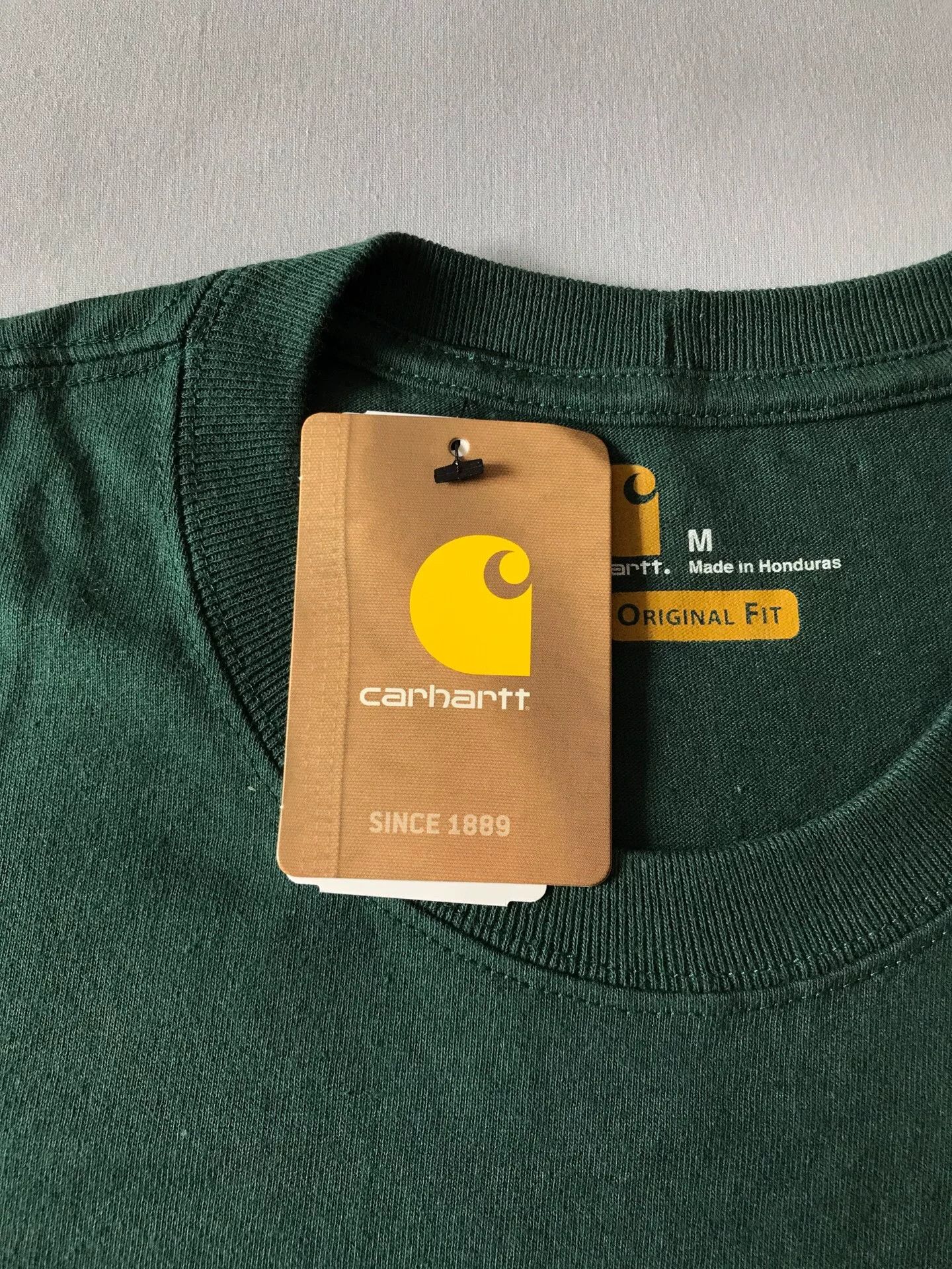 Carhartt Carhartt K87 HTG Hunter Green M T-shirt Size US M / EU 48-50 / 2 - 6 Thumbnail