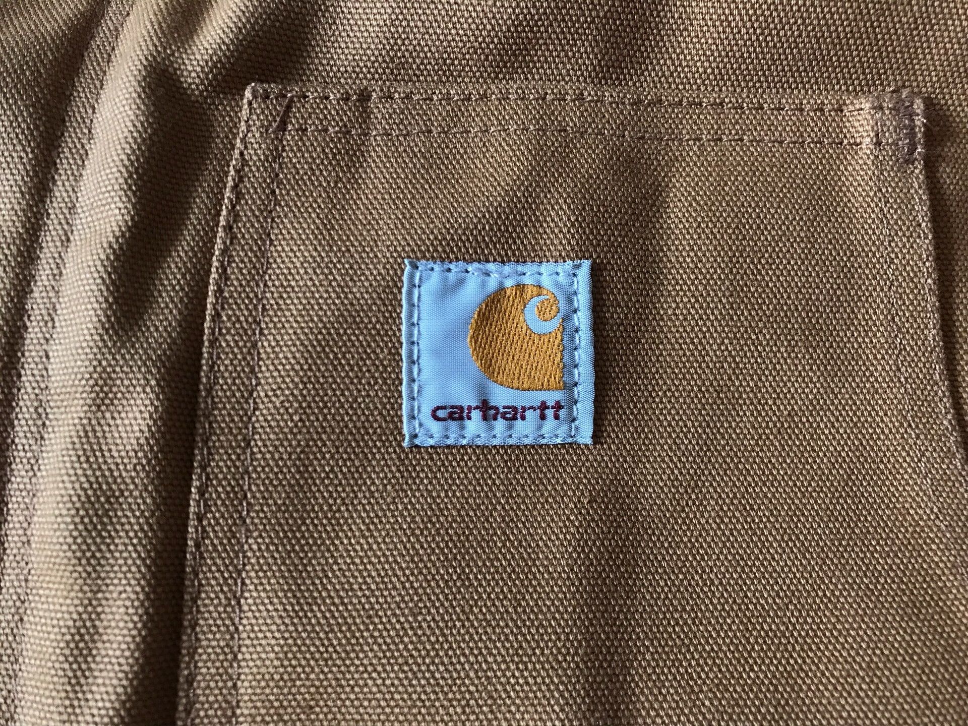 Carhartt Carhartt J002 Brown Canvas Work Jacket Size US XL / EU 56 / 4 - 7 Thumbnail