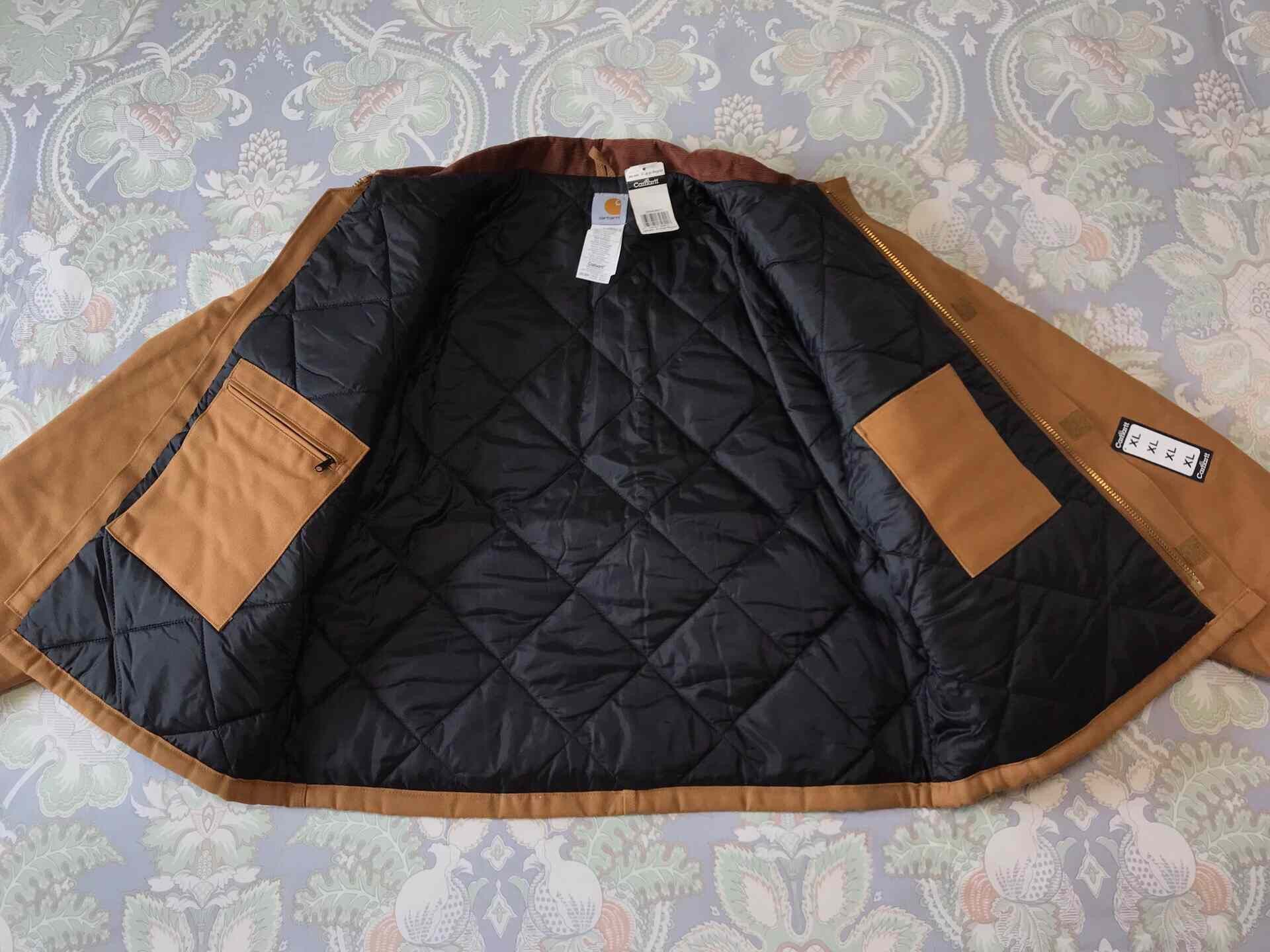Carhartt Carhartt J002 Brown Canvas Work Jacket Size US XL / EU 56 / 4 - 3 Thumbnail