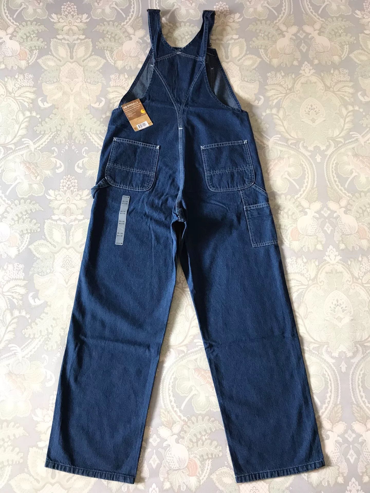 Carhartt Carhartt R07 Washed Denim Overalls W36L32 Size US 36 / EU 52 - 4 Thumbnail