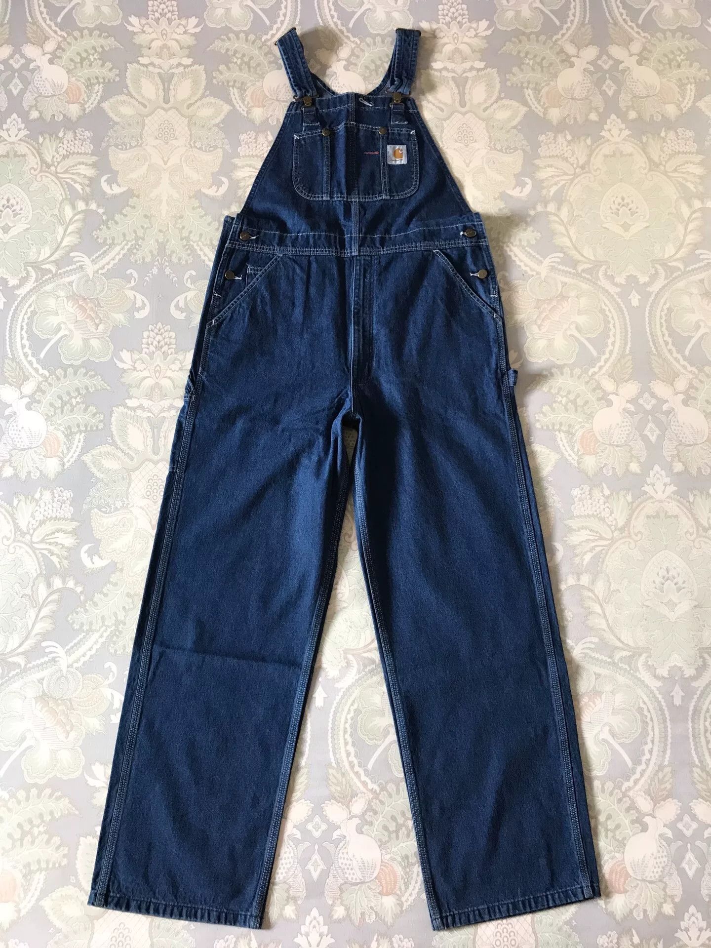 Carhartt Carhartt R07 Washed Denim Overalls W36L32 Size US 36 / EU 52 - 3 Thumbnail
