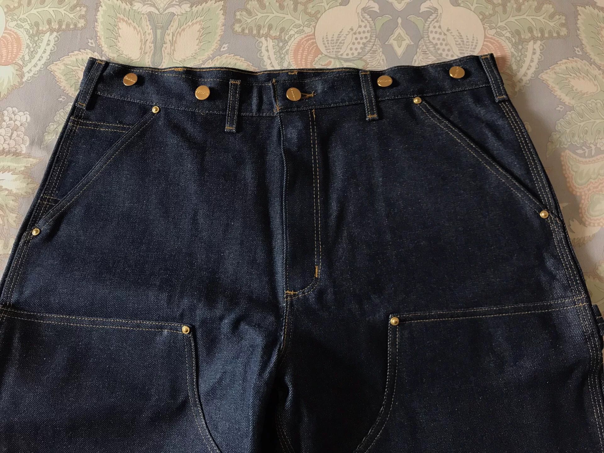 Carhartt Carhartt B07 Double Knee Raw Denim Jeans Size US 36 / EU 52 - 4 Thumbnail