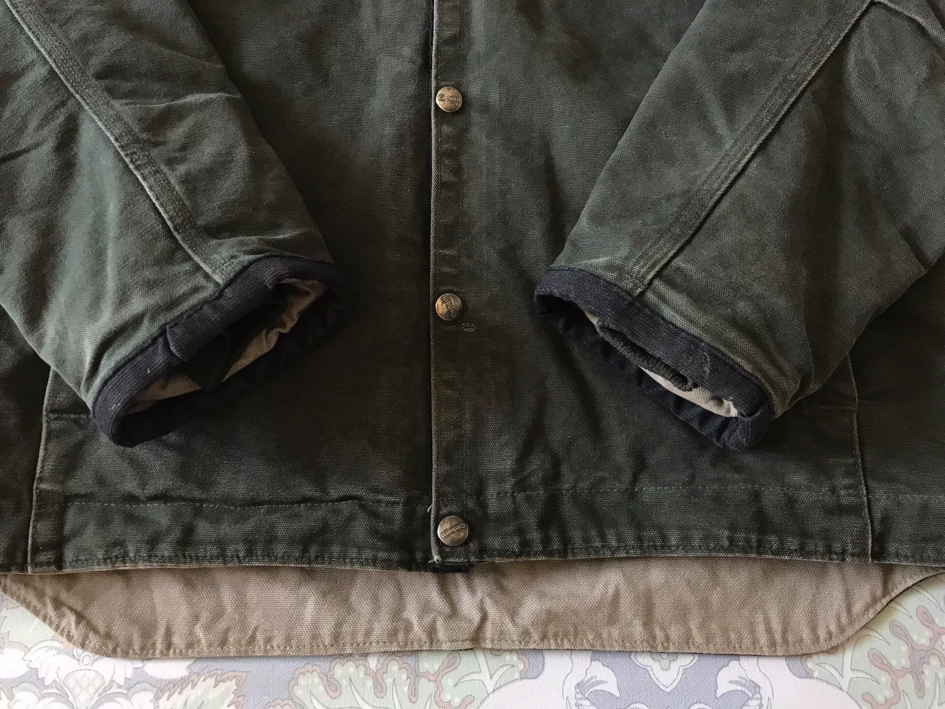 Carhartt Carhartt J284 Washed Canvas Hooded Jacket Size US M / EU 48-50 / 2 - 5 Thumbnail