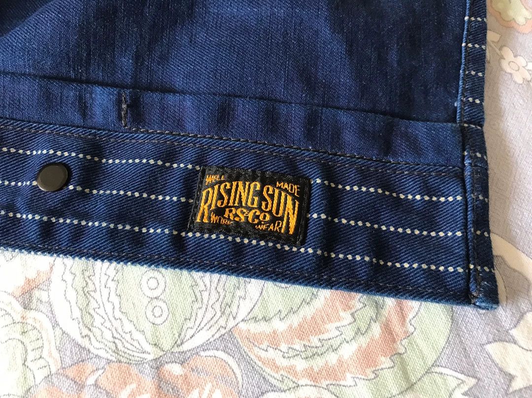 Rising Sun & Co. Rising Sun Indigo Wabash Stripe Work Shirt Size US XS / EU 42 / 0 - 7 Thumbnail