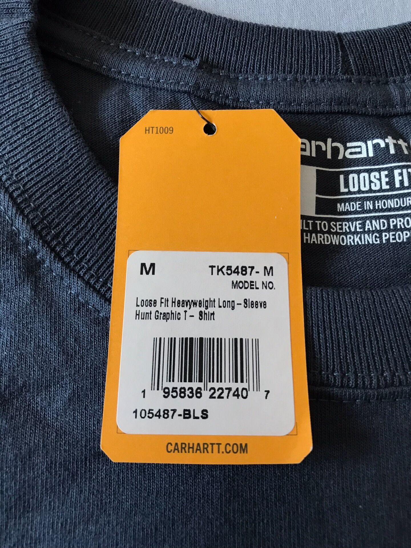 Carhartt Carhartt 105487 BLS Long Sleeve T-Shirt Size US M / EU 48-50 / 2 - 8 Thumbnail