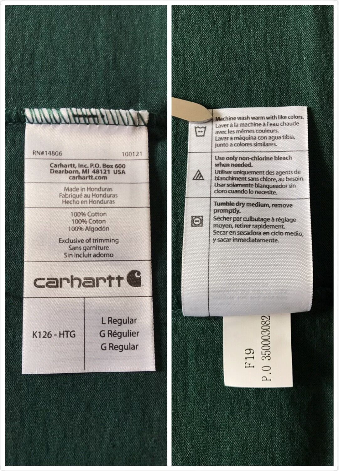 Carhartt Carhartt K126 Long-Sleeve T-Shirt L Size US L / EU 52-54 / 3 - 9 Thumbnail