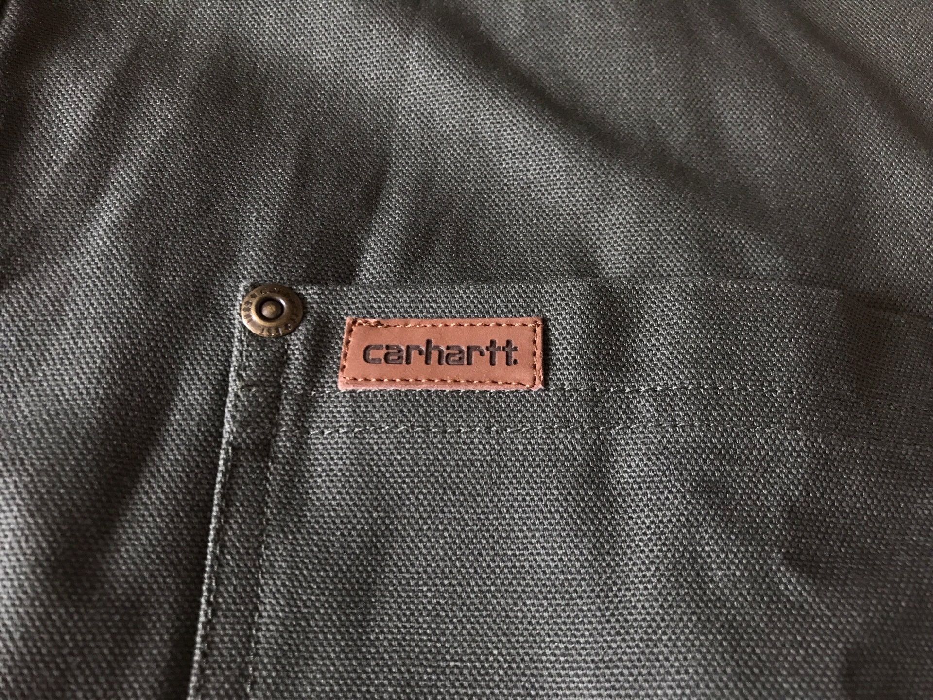 Carhartt Carhartt S296 Moss Green Work Shirt Jacket Size US L / EU 52-54 / 3 - 4 Thumbnail