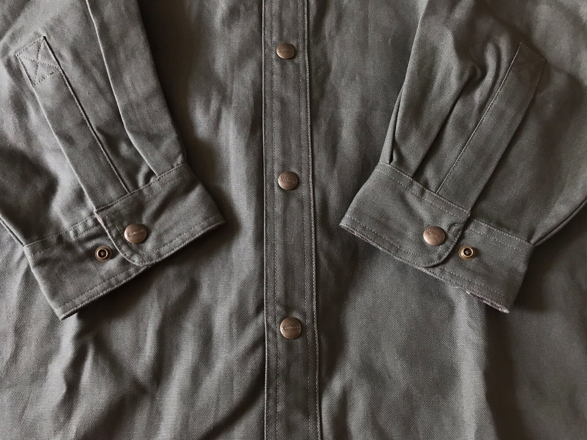 Carhartt Carhartt S296 Moss Green Work Shirt Jacket Size US L / EU 52-54 / 3 - 5 Thumbnail
