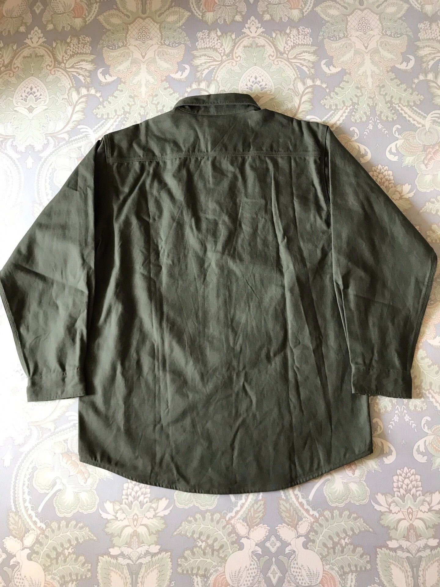 Carhartt Carhartt S296 Moss Green Work Shirt Jacket Size US L / EU 52-54 / 3 - 2 Thumbnail