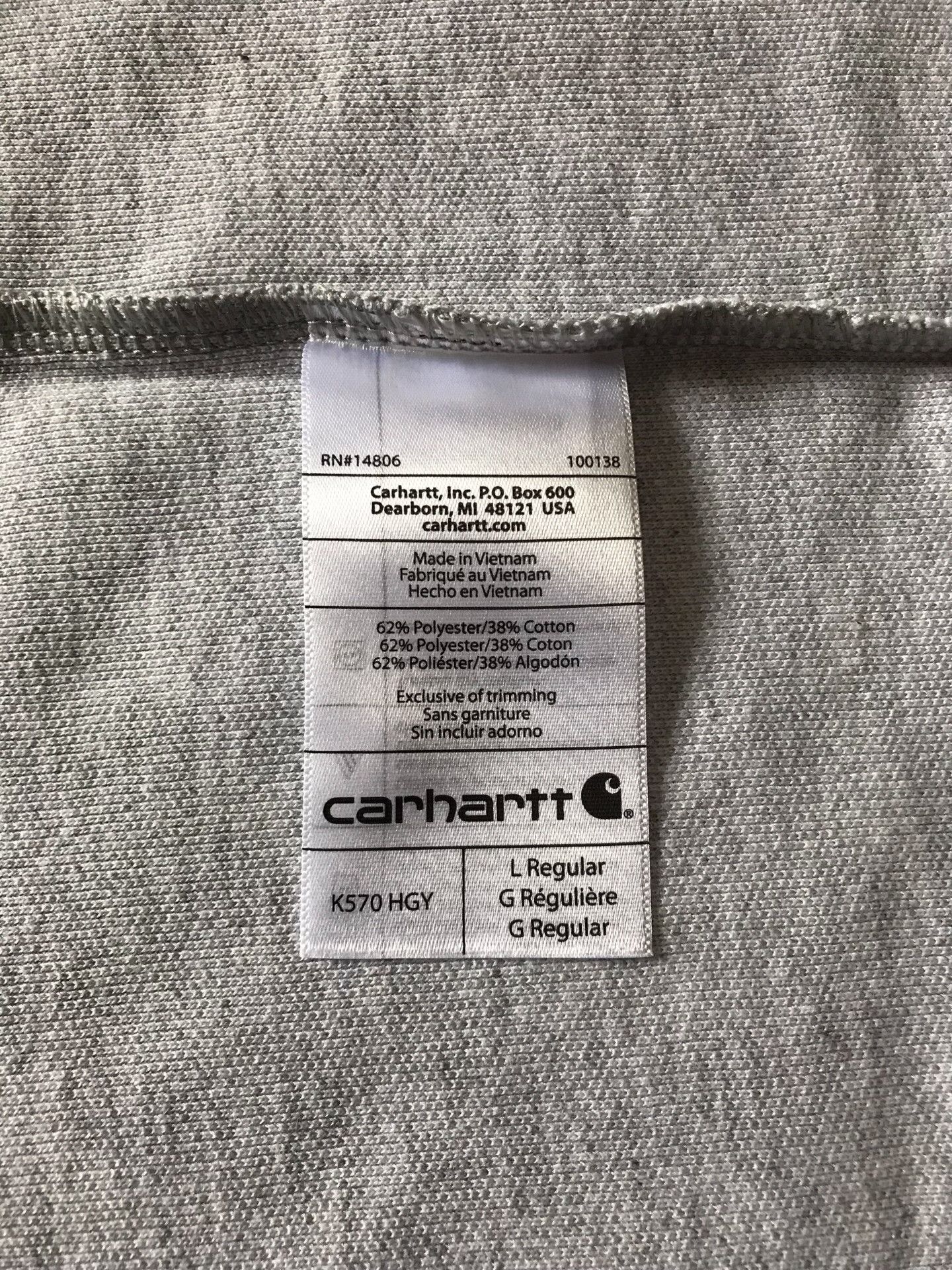 Carhartt Carhartt K570 Short Sleeve Polo Shirt Size US L / EU 52-54 / 3 - 8 Thumbnail