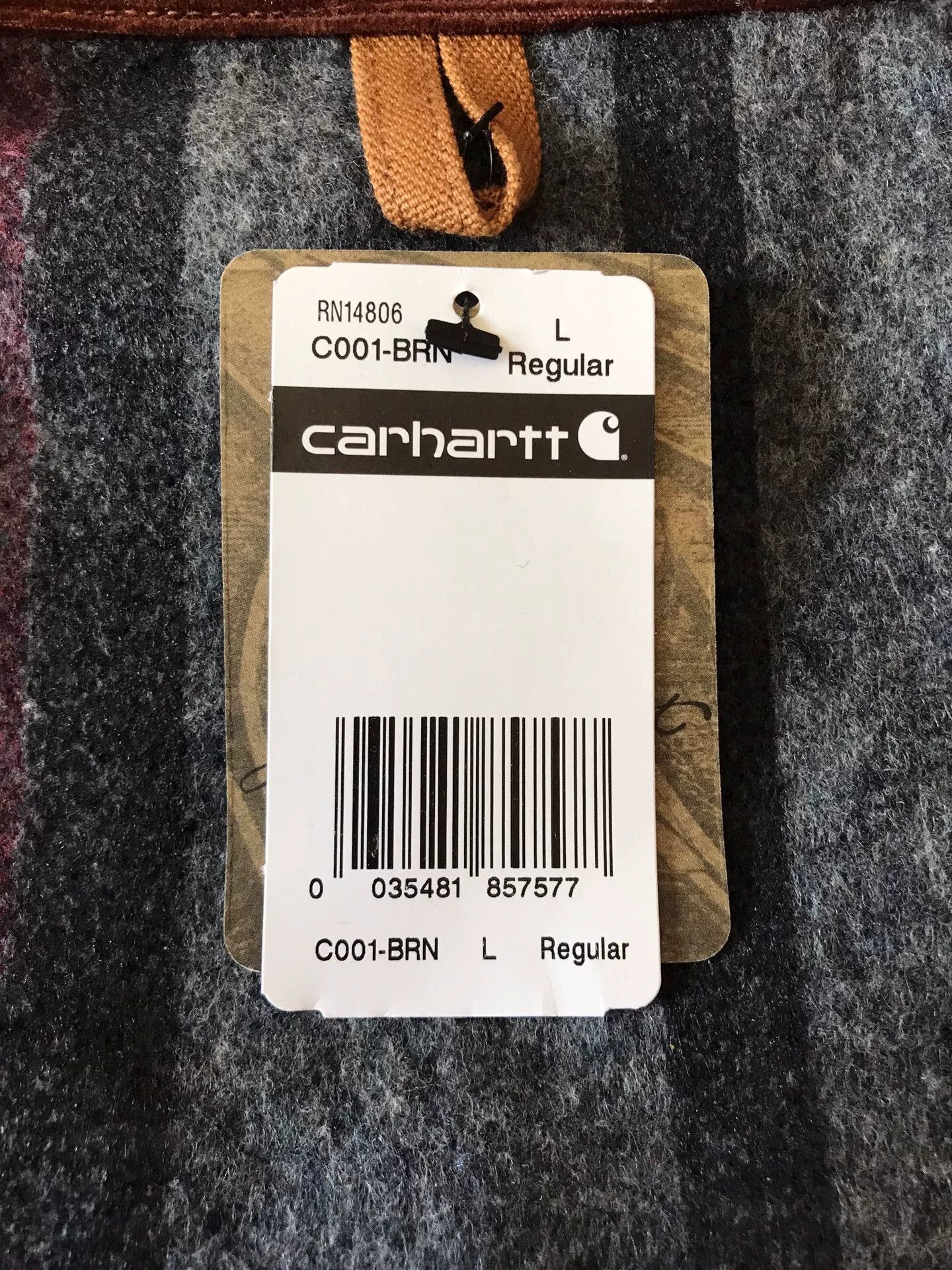 Carhartt Carhartt C001 Canvas Work Jacket Size US L / EU 52-54 / 3 - 8 Thumbnail